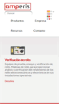 Mobile Screenshot of amperis.com